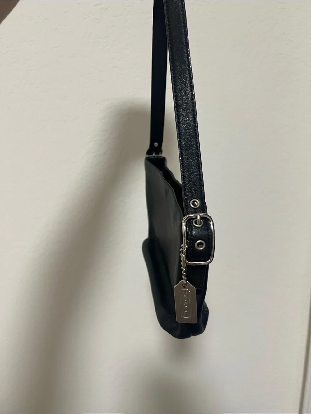 Coach Vintage Pochette Mini Leather Shoulder Bag